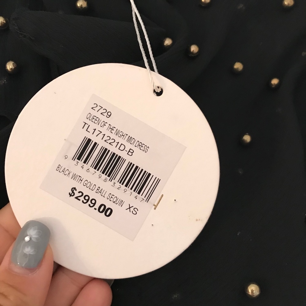 La Maison Talulah Asymmeterical Embellished Dress - Picture 4 of 7